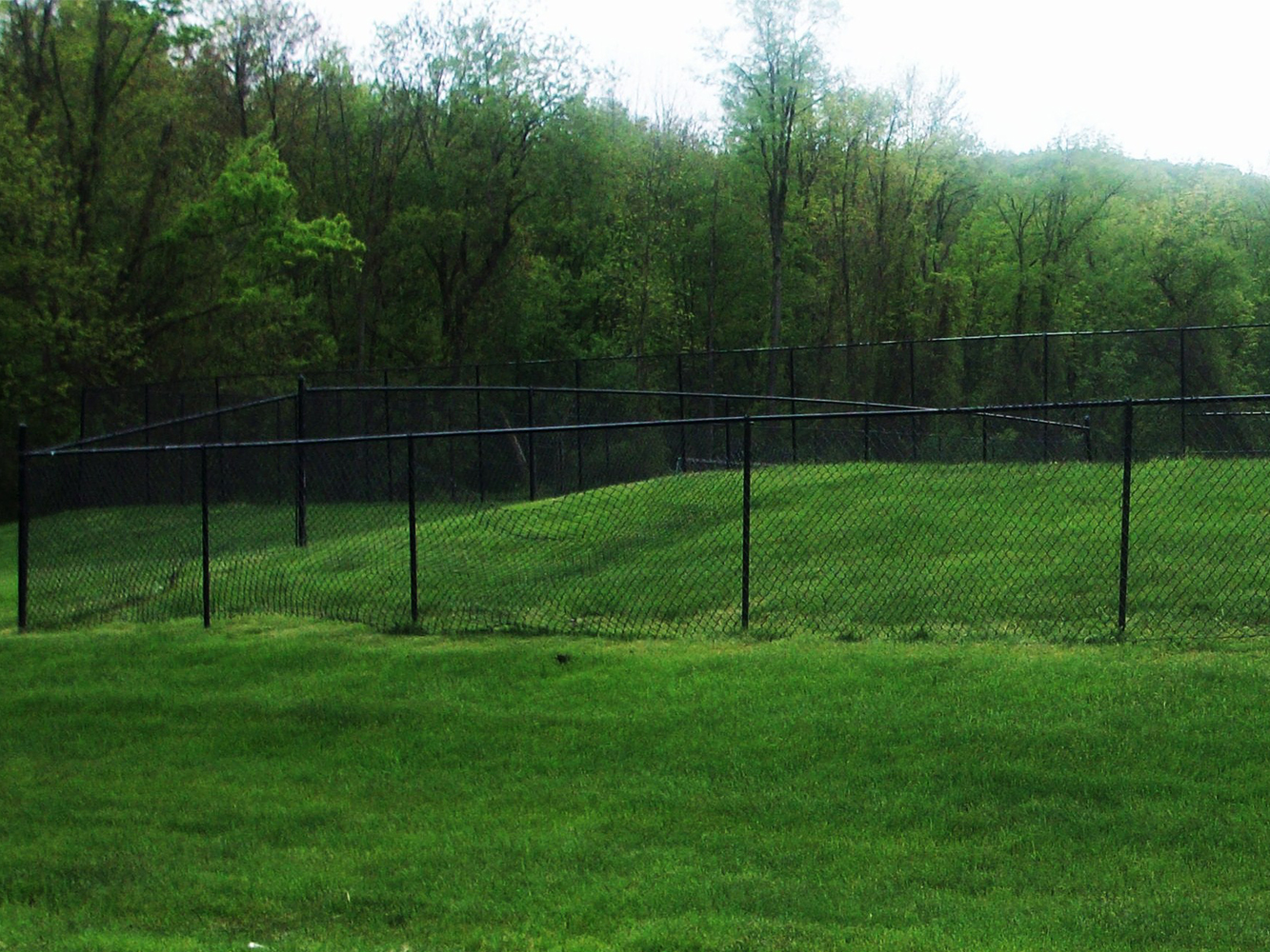 Chain link boundary fencing in Mahopac New York