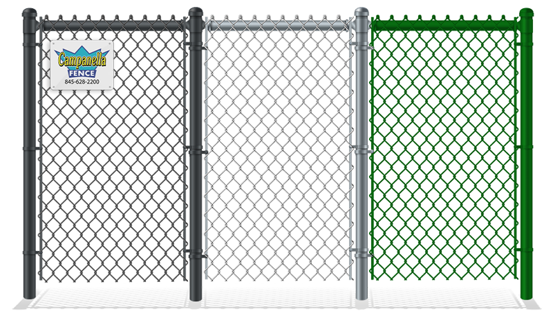 color options for chain link fencing in the Mahopac, New York area