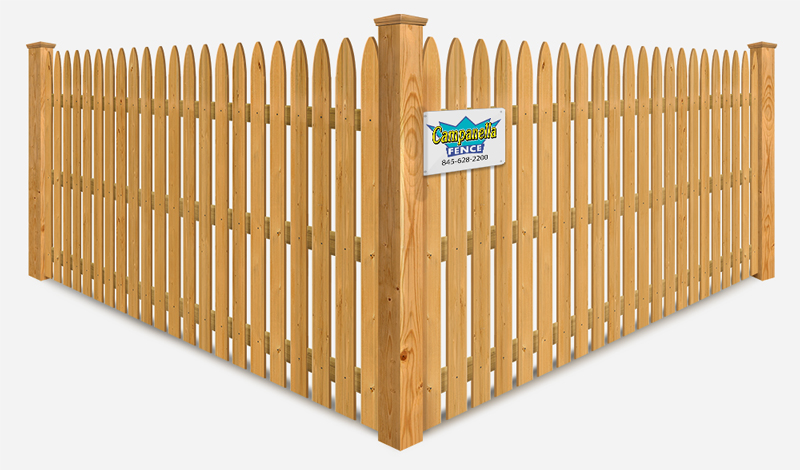 wood fence company in Putnam County & Westchester County, NY - Reduced Spaced Picket style