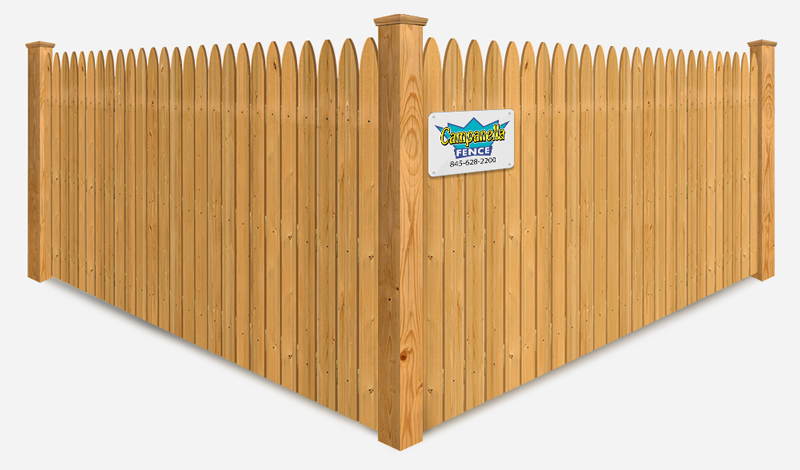 wood fence company in Putnam County & Westchester County, NY - Solid Cedar Board style