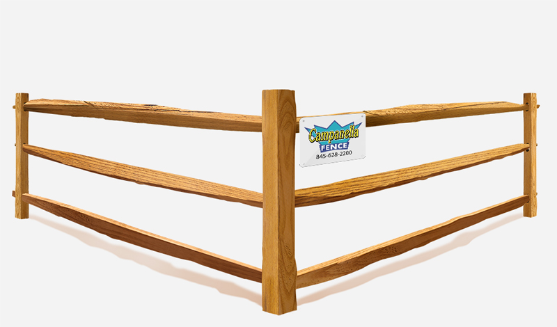 wood fence company in Putnam County & Westchester County, NY - Locust Split Rail style