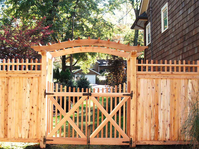 Decorative Fence Example in Armonk New York