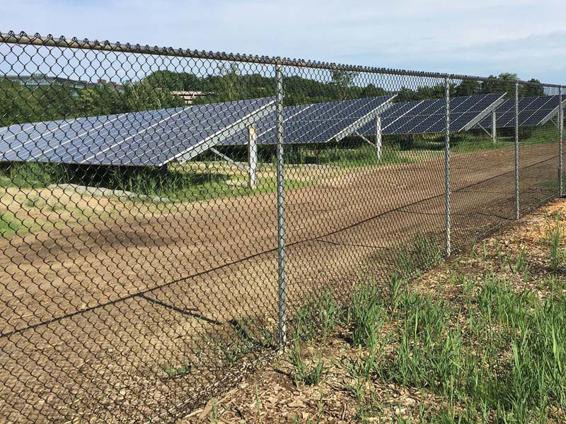 Security Fence Example in Millbrook New York
